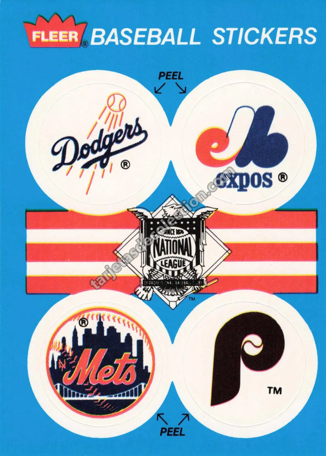 1989 Fleer Team History New York Mets