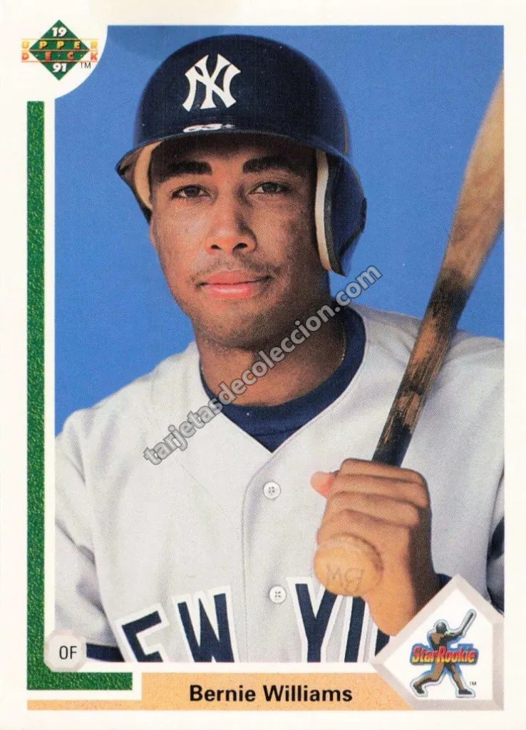 1991 Upper Deck Bernie Williams Star Rookie #19 (New York Yankees)