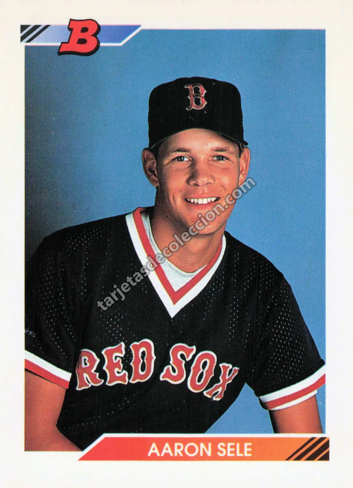 1992 Bowman Aaron Sele #311 (Boston Red Sox)