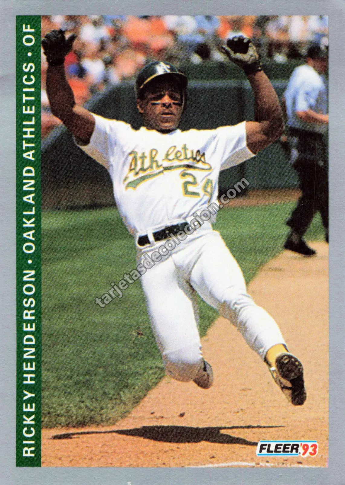 1993 Fleer Rickey Henderson #294 (Oakland Athletics)