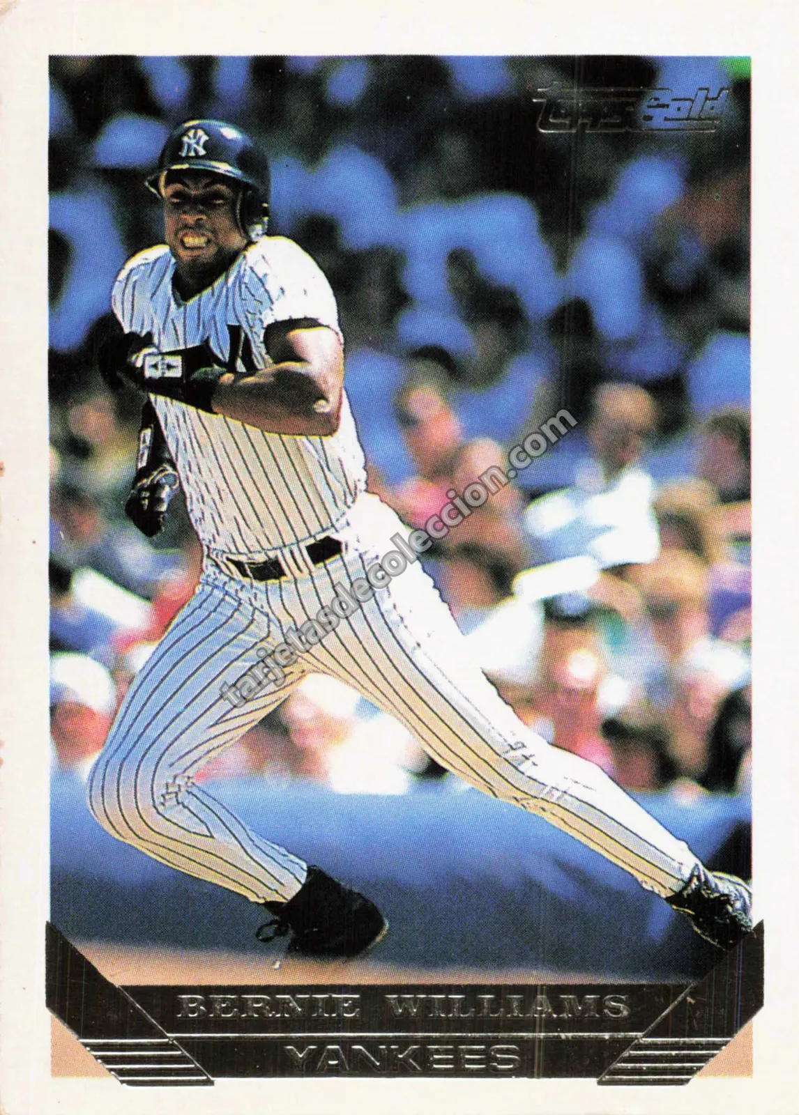 1993 Topps Gold Bernie Williams #222 (New York Yankees)