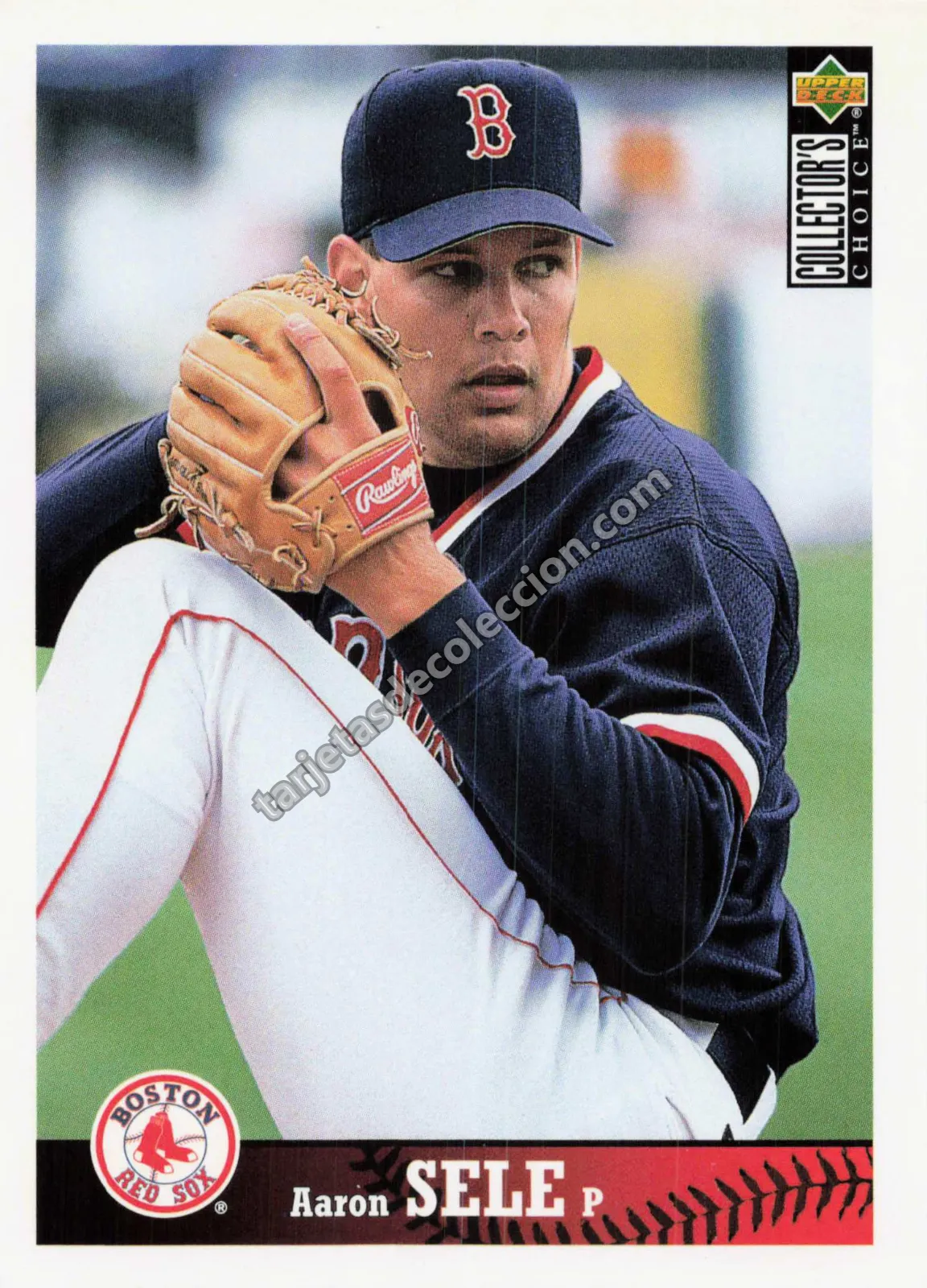1997 Collector's Choice Aaron Sele #49 (Boston Red Sox)