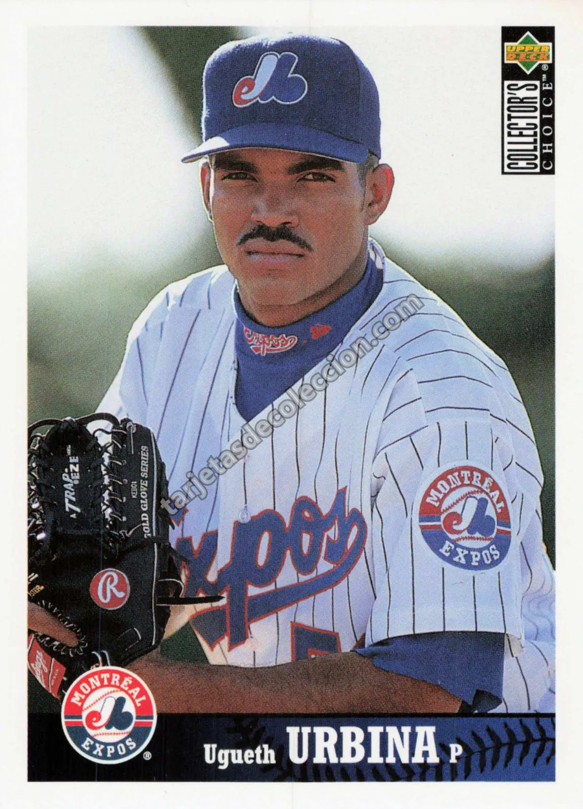 1997 Upper Deck Collector's Choice Ugueth Urbina #166 (Montreal Expos)