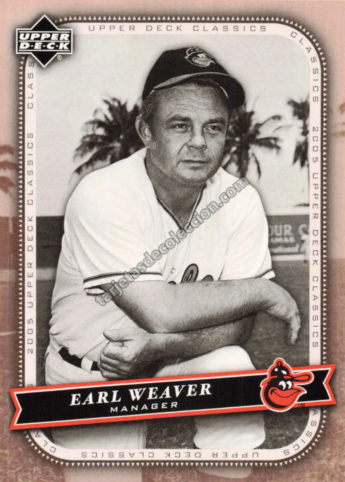 2005 Upper Deck Classics Earl Weaver #28 (Baltimore Orioles)