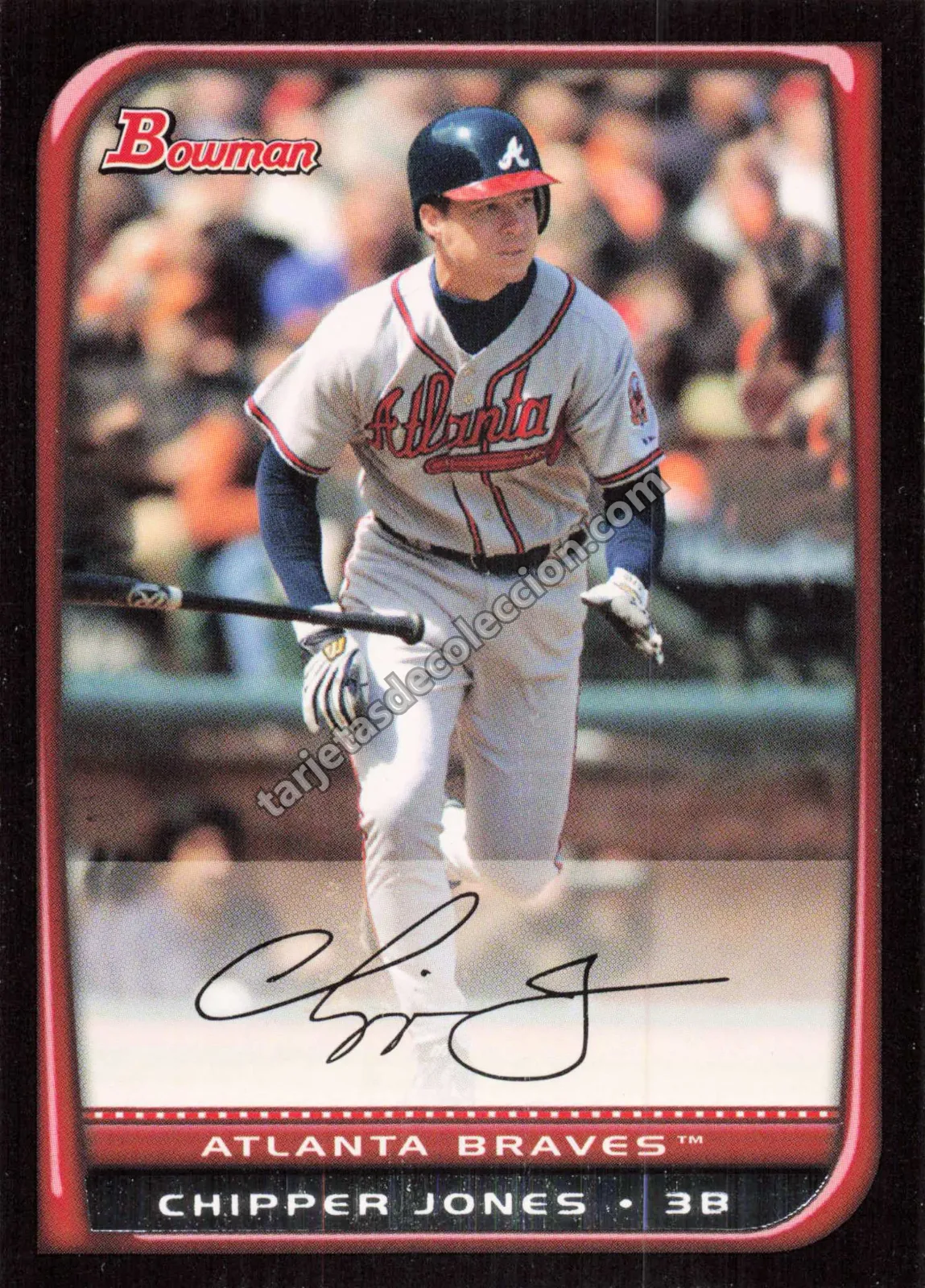 2008 Bowman Chipper Jones #172 (Atlanta Braves)