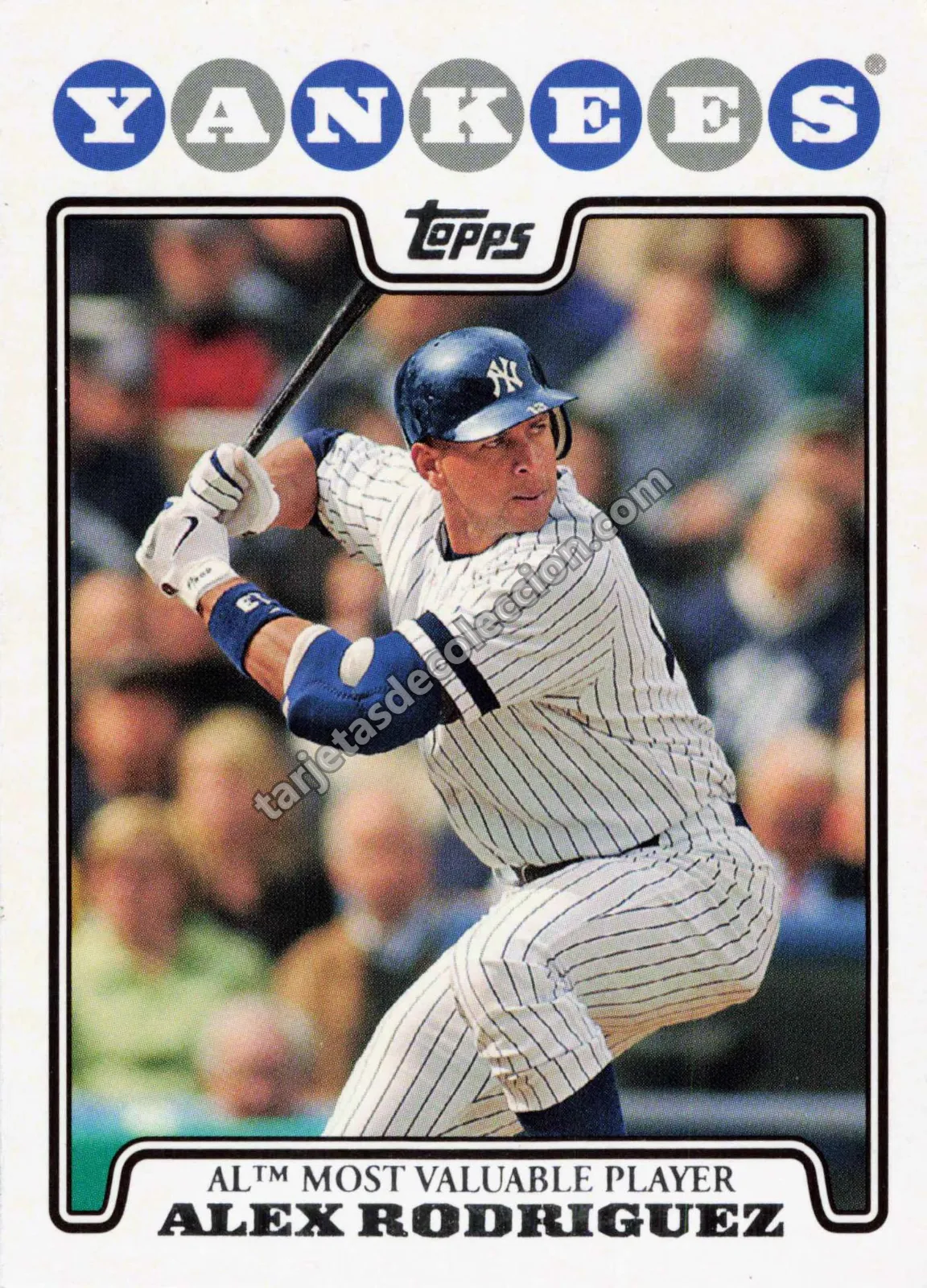2008 Topps Alex Rodriguez #256 (New York Yankees)