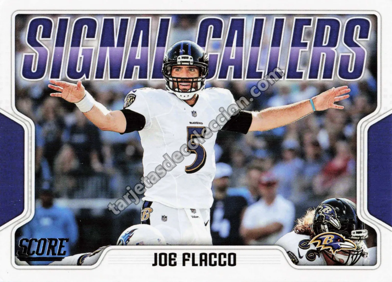 2018 Panini Score Football Joe Flacco #3 (Baltimore Ravens)