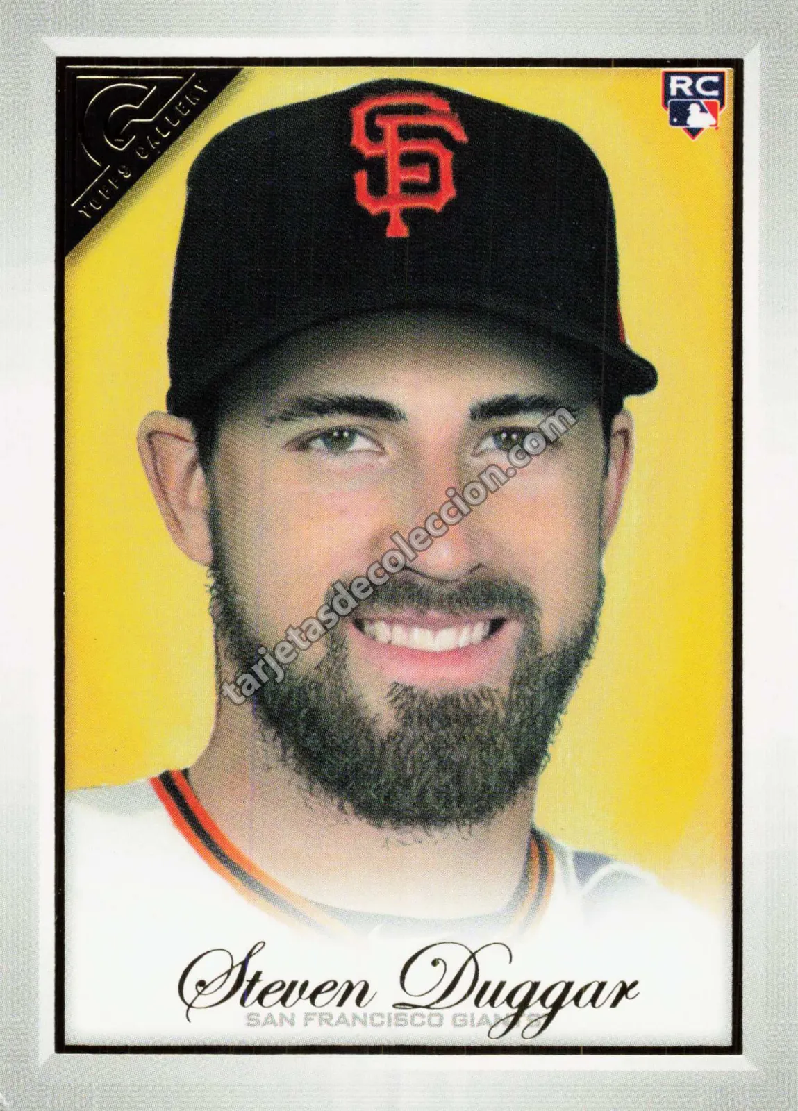 2019 Topps Gallery Steven Duggar #86 (San Francisco Giants)