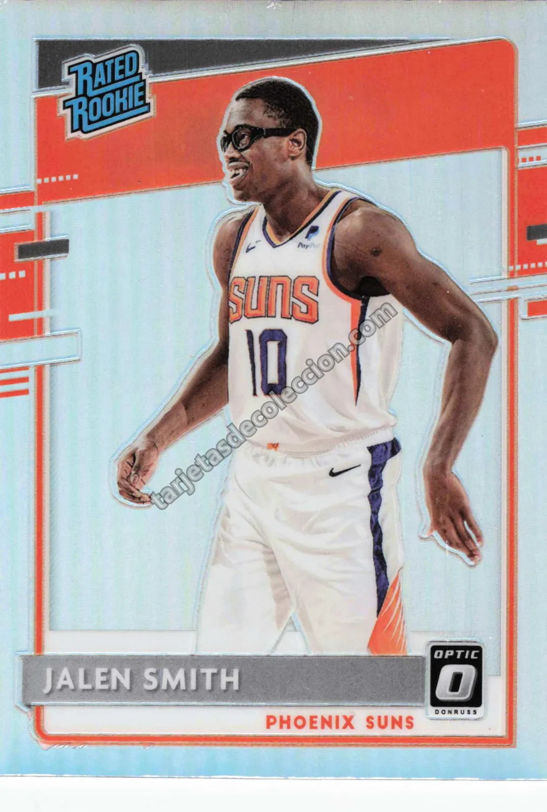 2020-21 Panini Donruss Optic Jalen Smith #160 (Phoenix Suns)