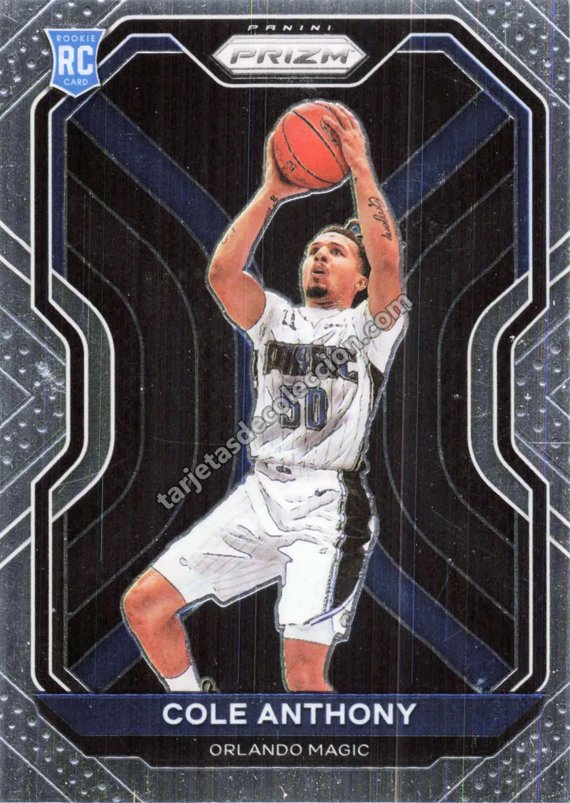 2020-21 Panini Prizm Basketball Cole Anthony Rookie Card #292 (Orlando Magic)