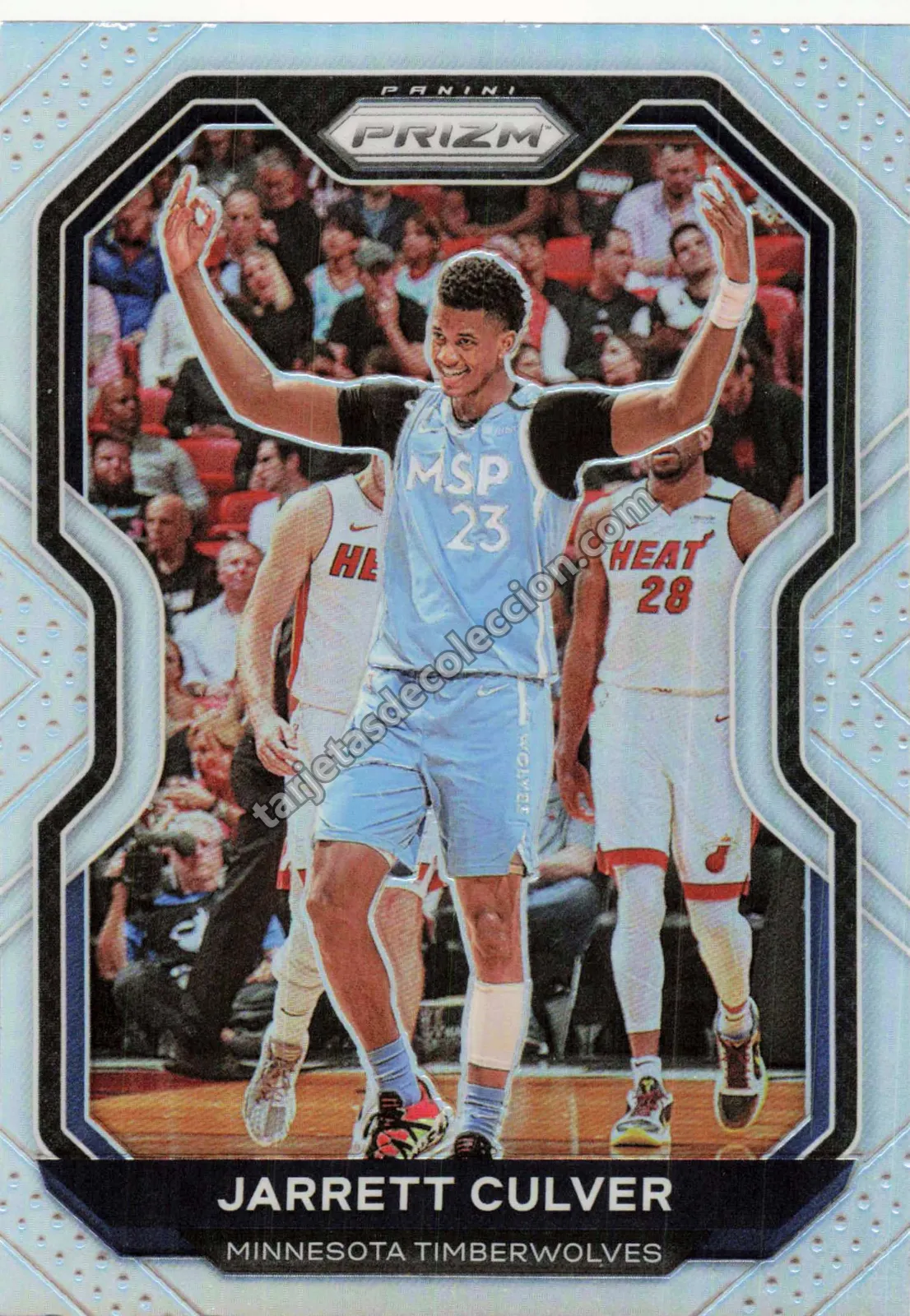 2020-21 Panini Prizm Jarrett Culver #238 (Minnesota Timberwolves)