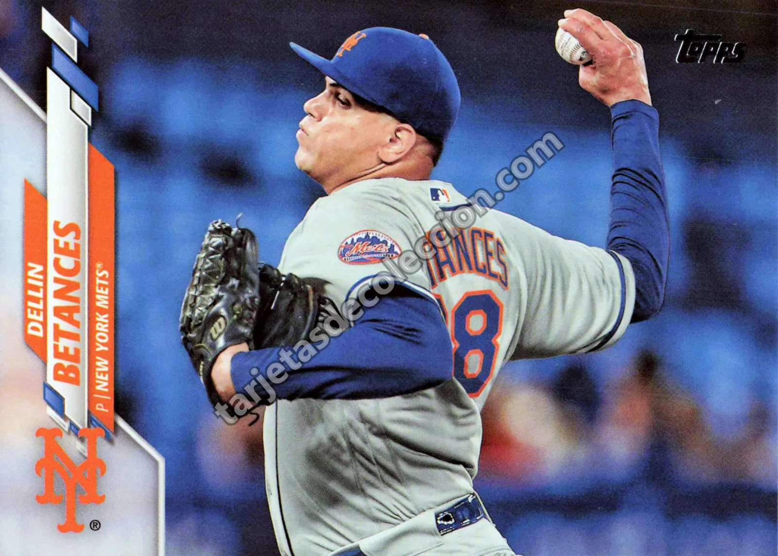2020 Topps Series Two Dellin Betances #580 (New York Mets)