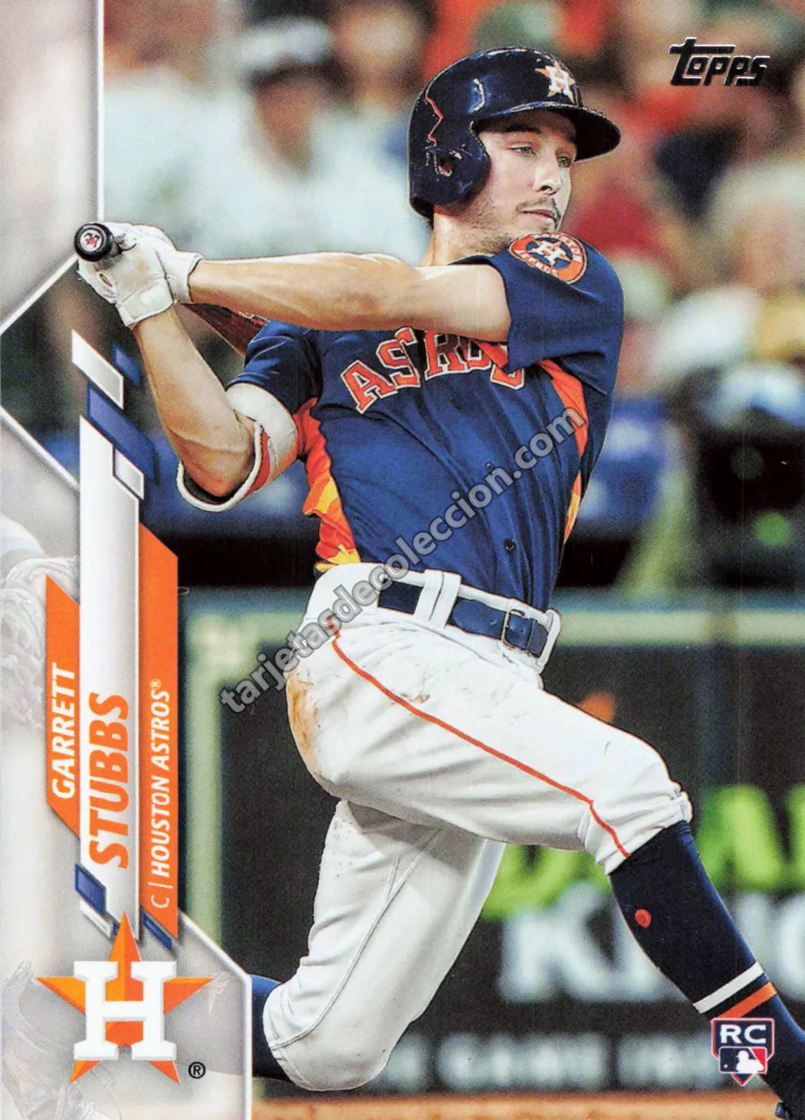 2020 Topps Series Two Garrett Stubbs Rookie Card #421 (Houston Astros)