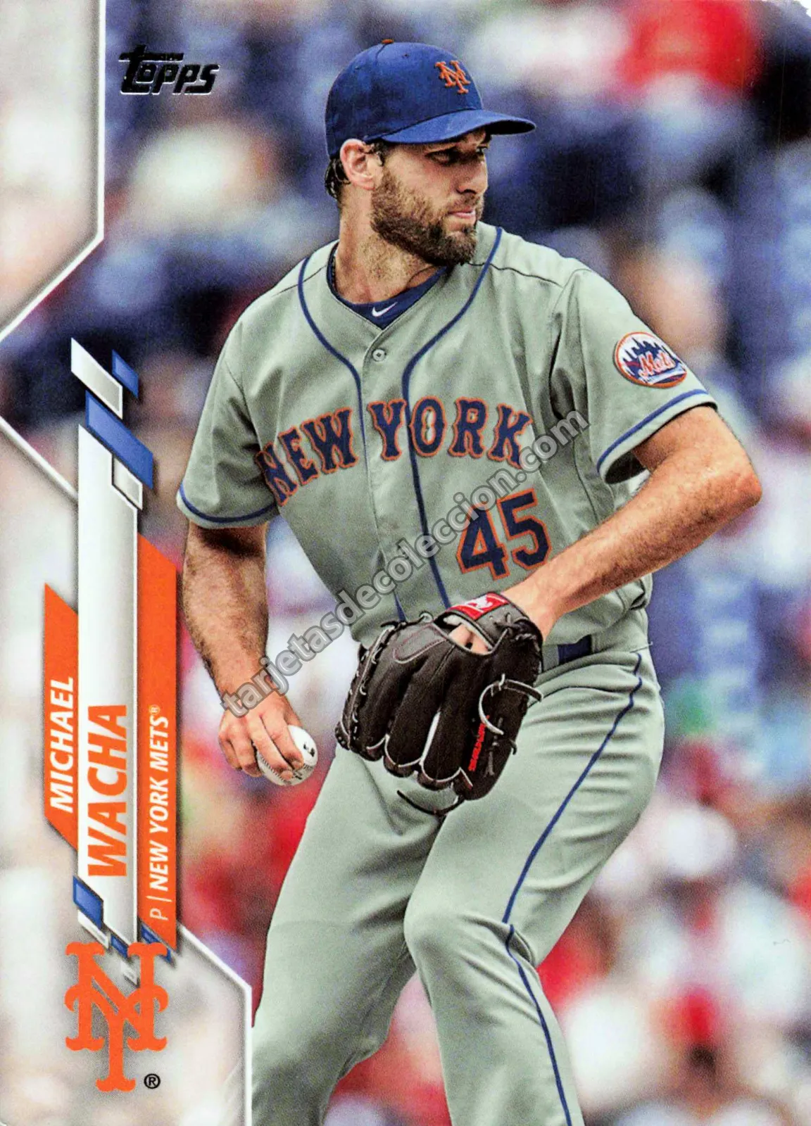 2020 Topps Series Two Michael Wacha #534 (New York Mets)
