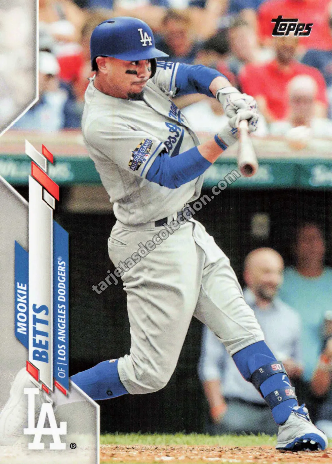 2020 Topps Series Two Mookie Betts #420 (Los Angeles Dodgers)