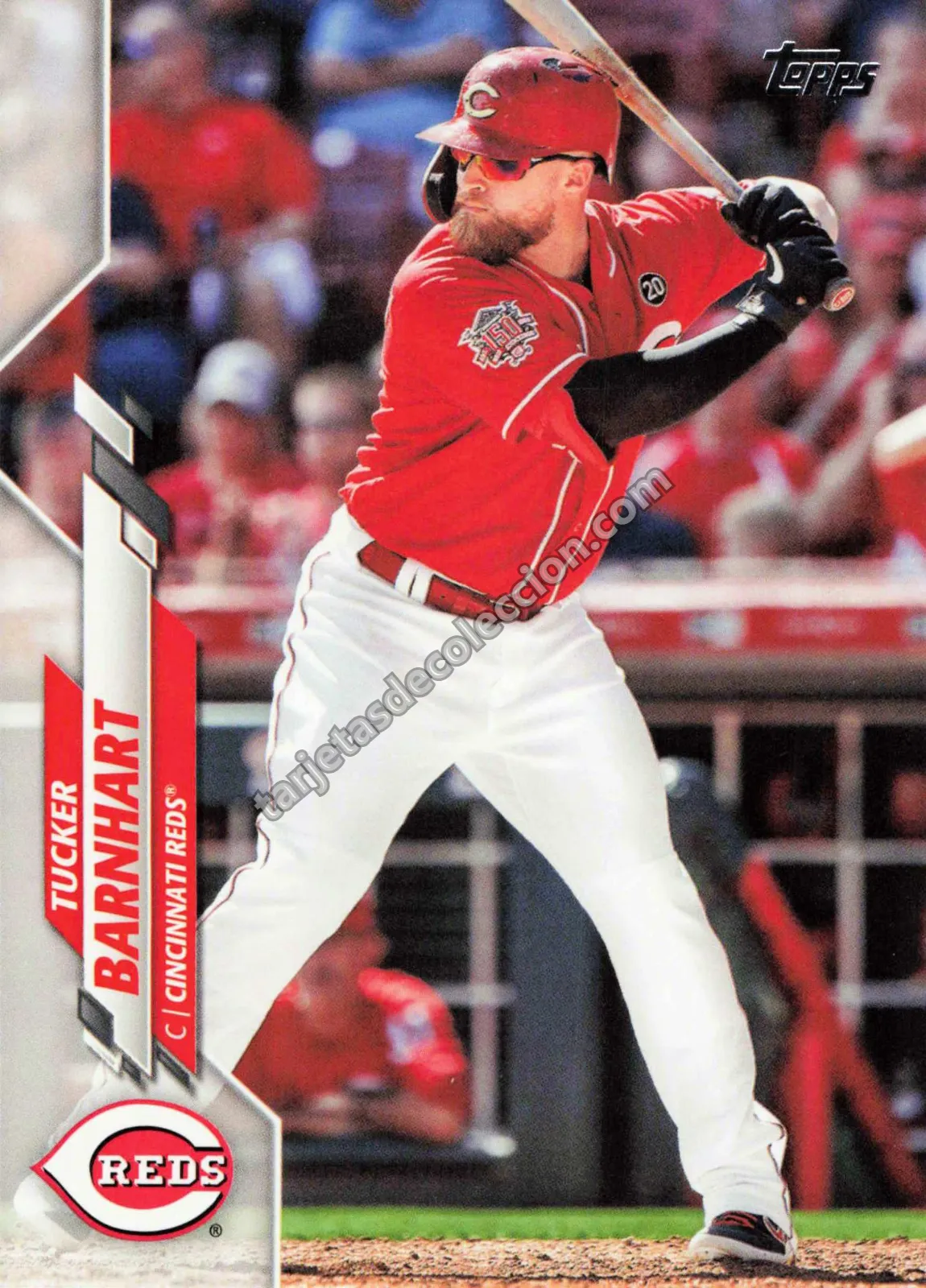 2020 Topps Series Two Tucker Barnhart #601 (Cincinnati Reds)