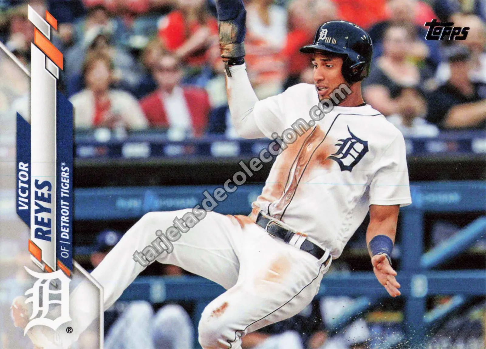 2020 Topps Series Two Victor Reyes #481 (Detroit Tigers)