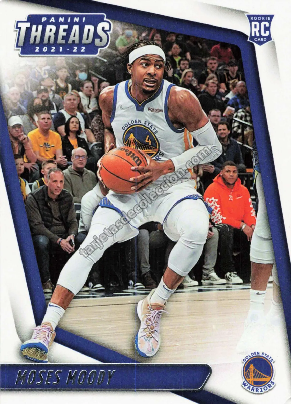 2021-22 Panini Threads Moses Moody #85 (Golden State Warriors)