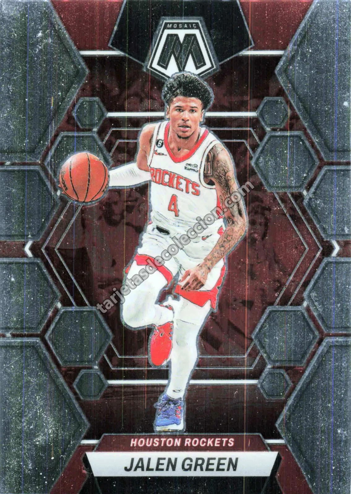 2022-23 Panini Mosaic Basketball Jalen Green #193 (Houston Rockets)