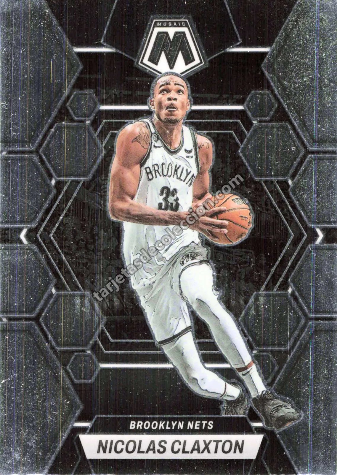 2022-23 Panini Mosaic Basketball Nicolas Claxton #47 (Brooklyn Nets)