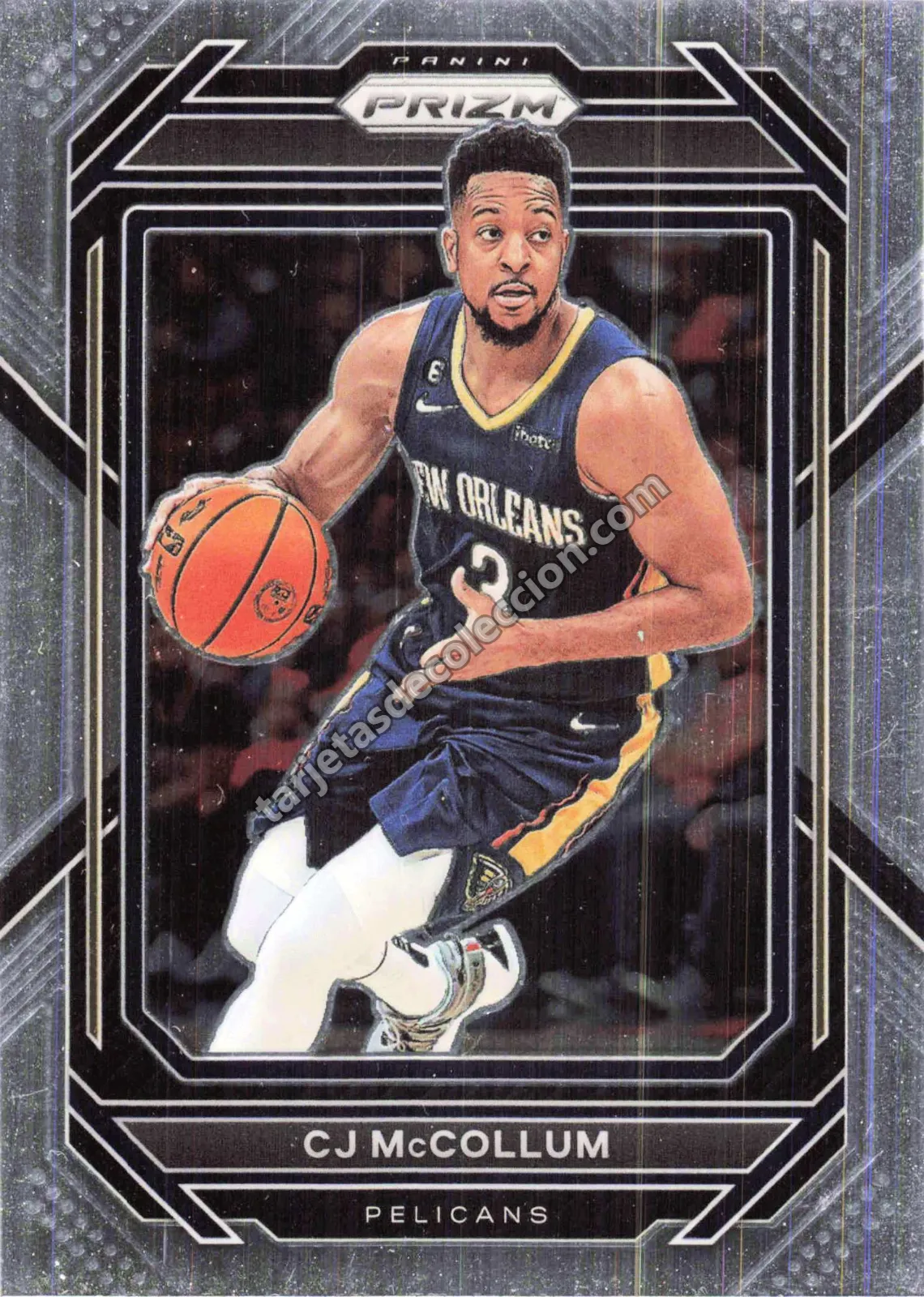 2022-23 Panini Prizm Basketball CJ McCollum #202 (New Orleans Pelicans)