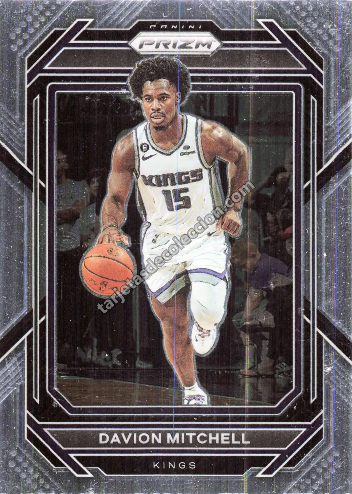 2022-23 Panini Prizm Basketball Davion Mitchell #136 (Sacramento Kings)