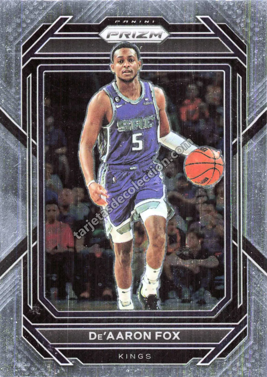 2022-23 Panini Prizm Basketball De'Aaron Fox #118 (Sacramento Kings)