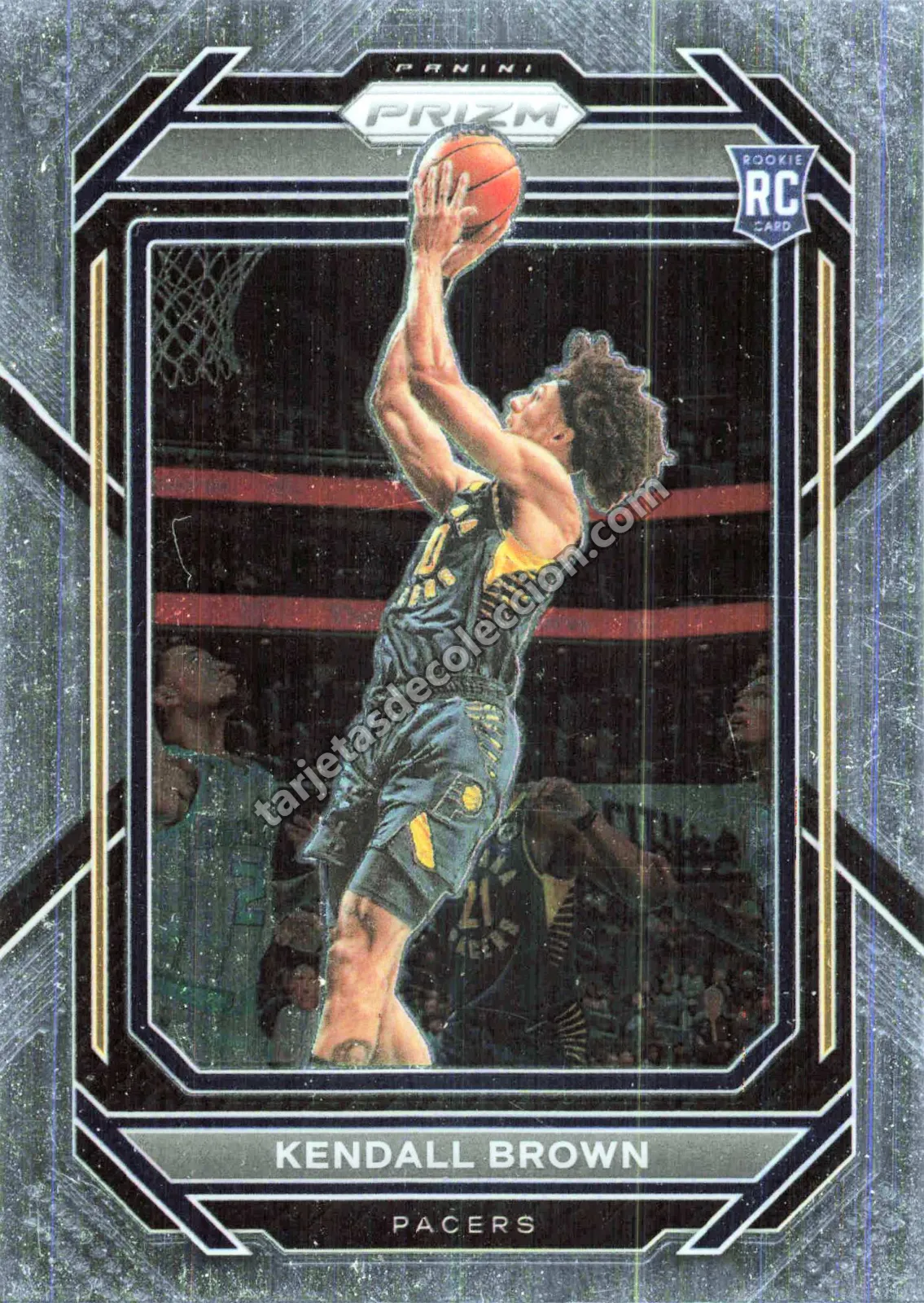 2022-23 Panini Prizm Basketball Kendall Brown Rookie Card #225 (Indiana Pacers)
