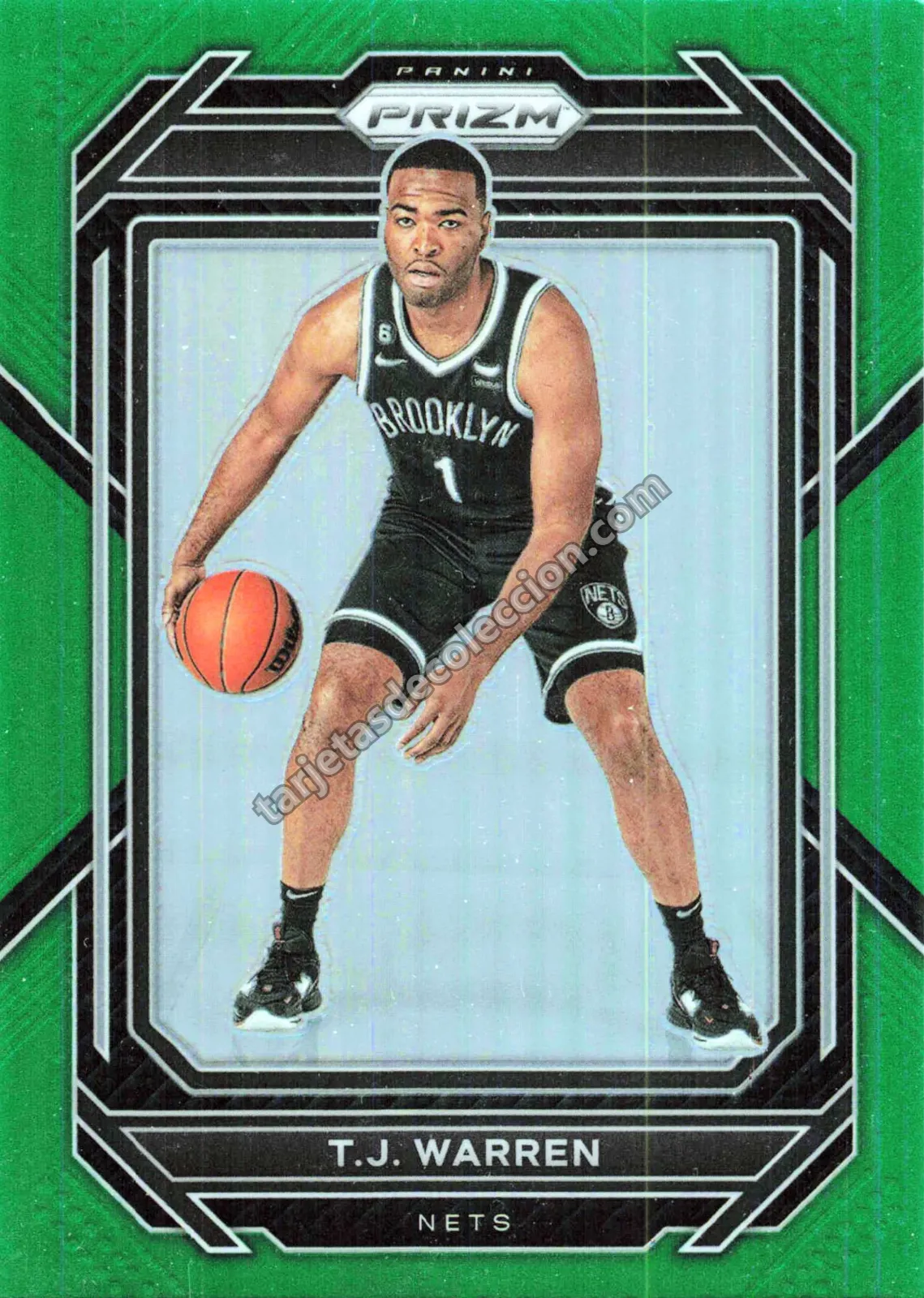 2022-23 Panini Prizm Basketball T.J. Warren #220 (Brooklyn Nets)