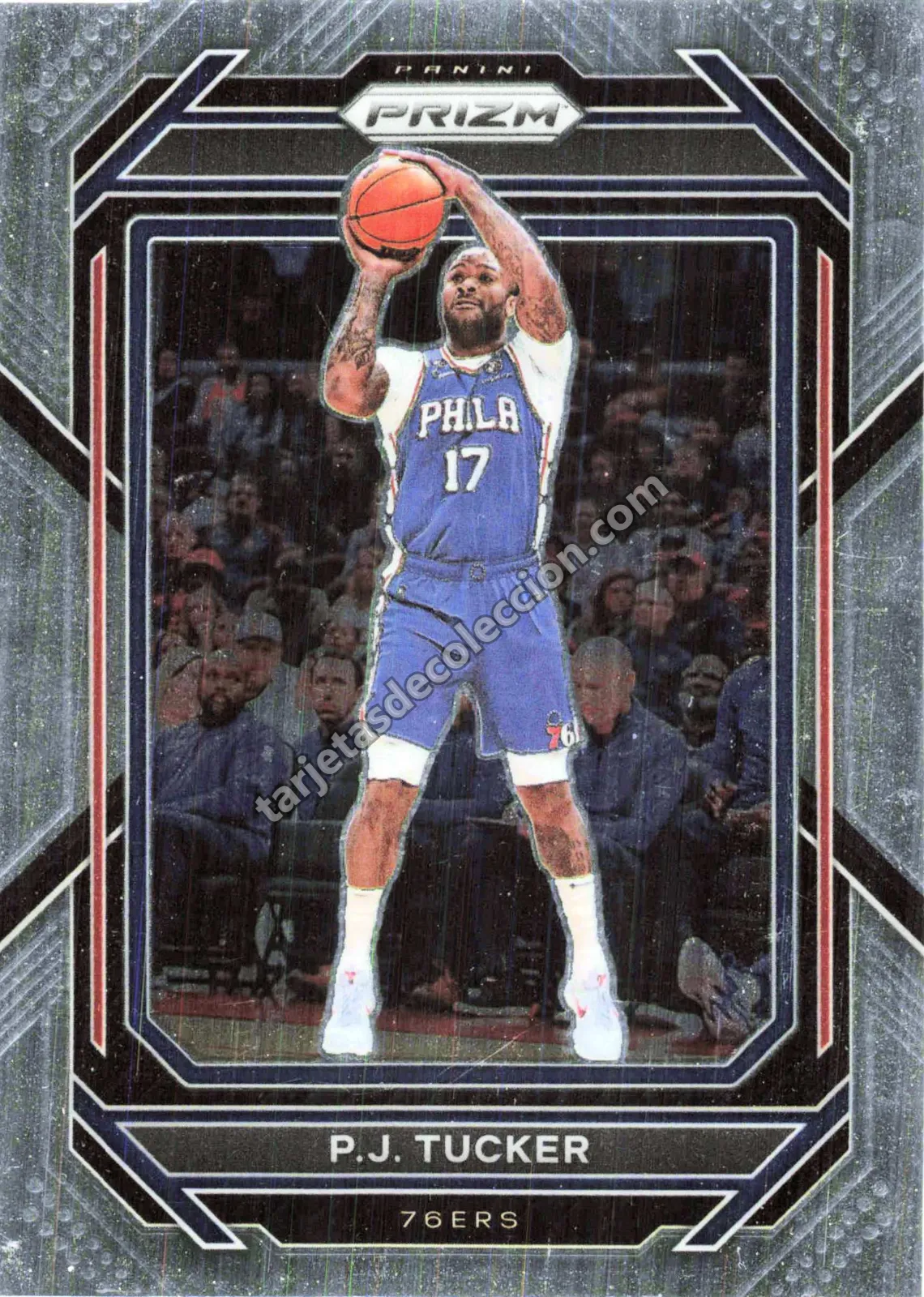 2022-23 Panini Prizm P.J. Tucker #42 (Philadelphia 76ers)