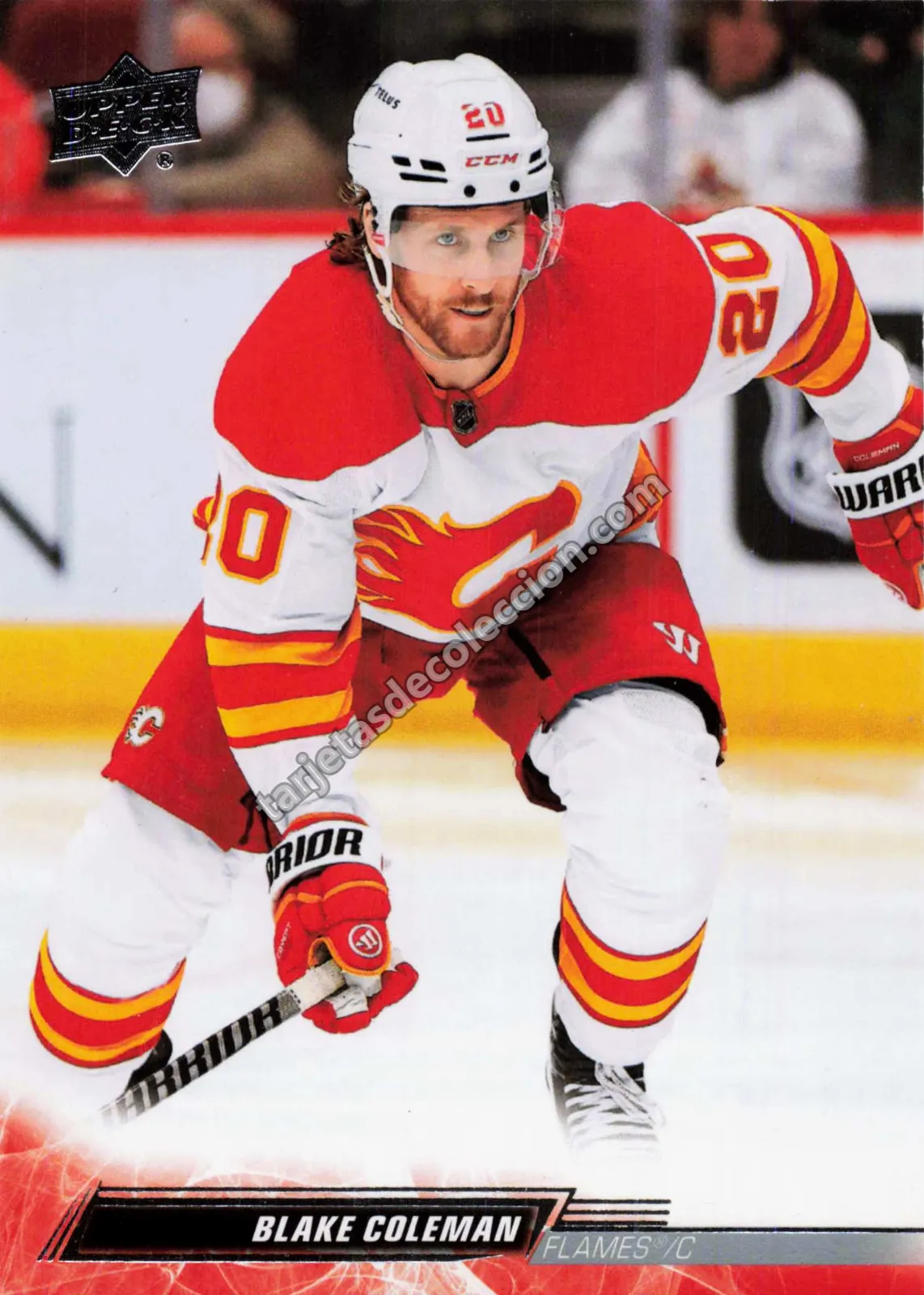 2022-23 Upper Deck Series 2 Blake Coleman #281 (Calgary Flames)