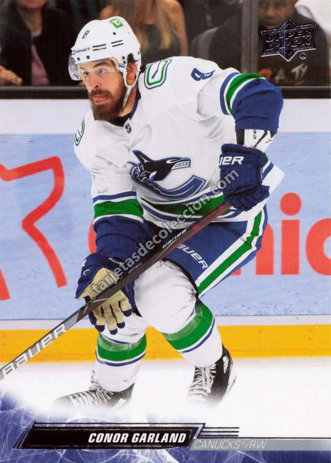 2022-23 Upper Deck Series 2 Conor Garland #427 (Vancouver Canucks)