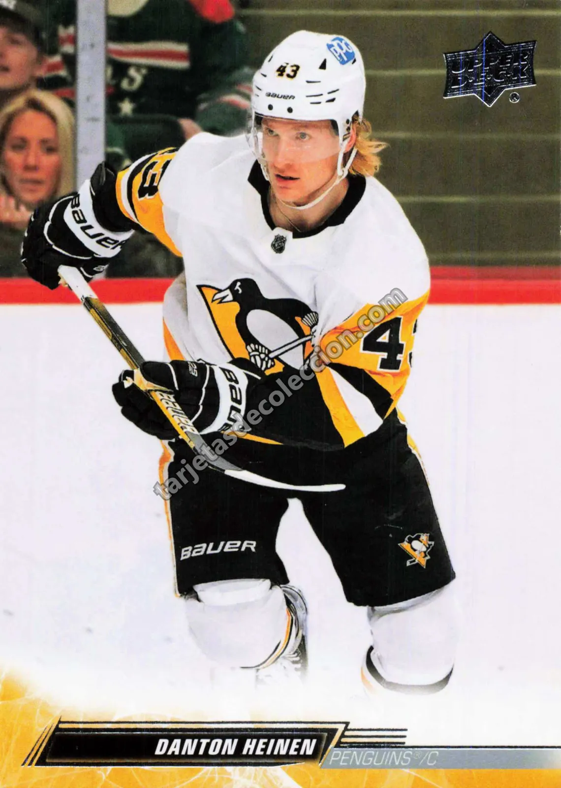 2022-23 Upper Deck Series 2 Danton Heinen #391 (Pittsburgh Penguins)