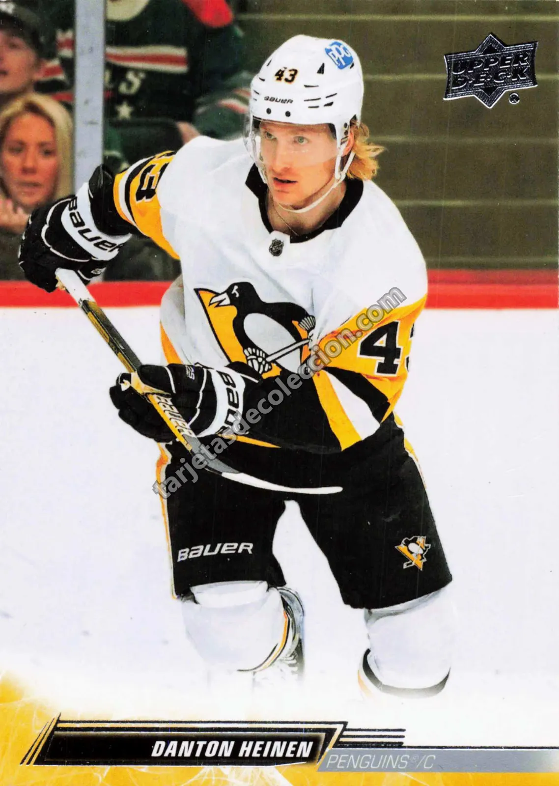 2022-23 Upper Deck Series 2 Danton Heinen #391 (Pittsburgh Penguins)