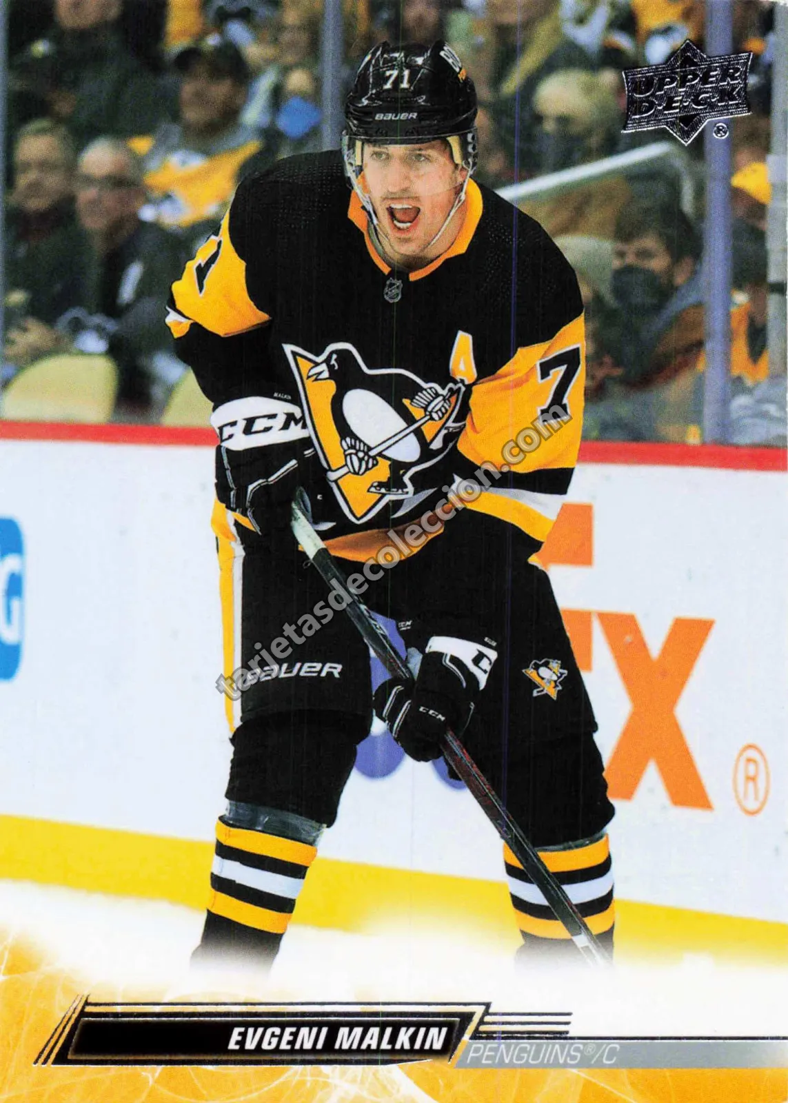2022-23 Upper Deck Series 2 Evgeni Malkin #392 (Pittsburgh Penguins)