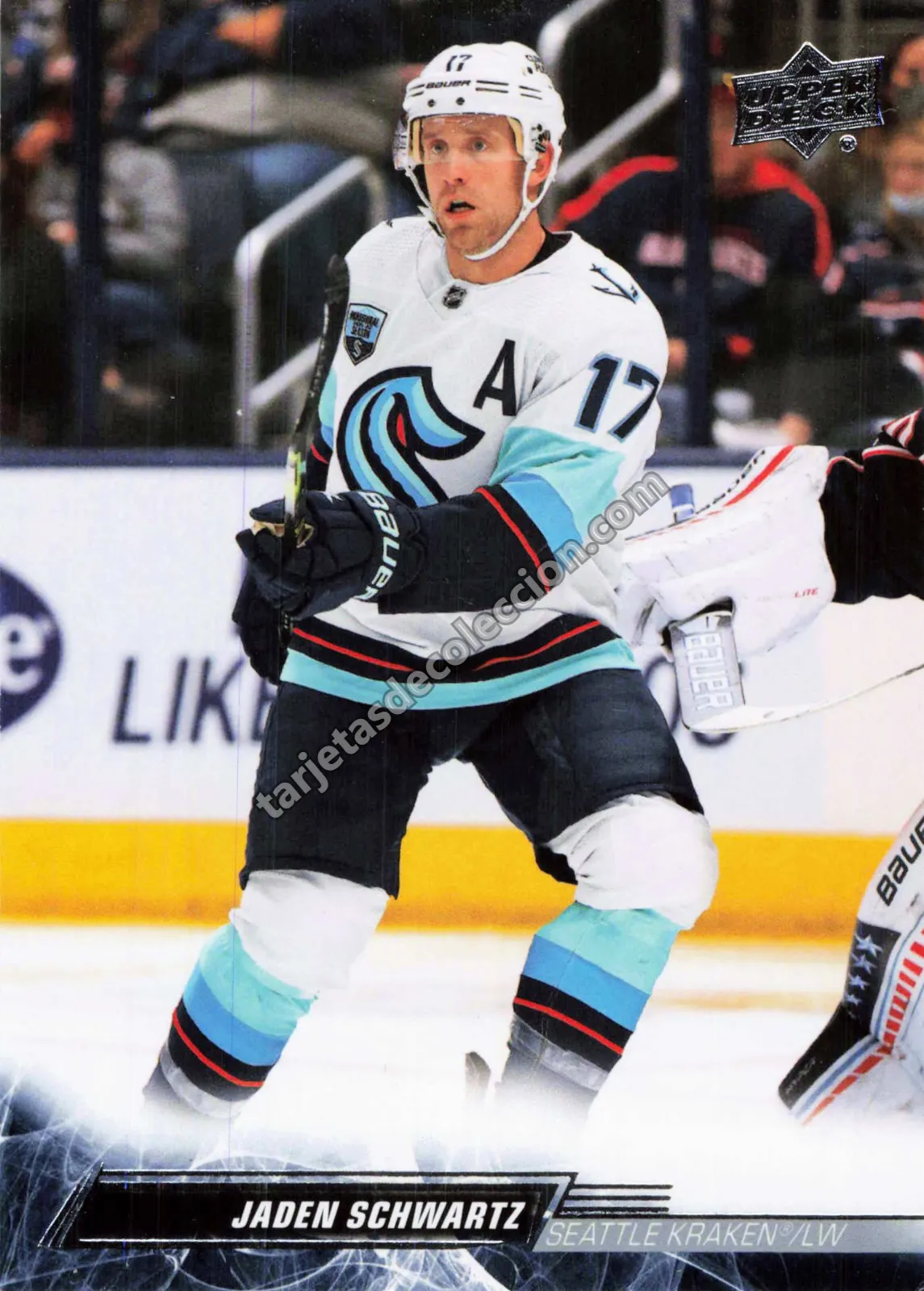 2022-23 Upper Deck Series 2 Jaden Schwartz #401 (Seattle Kraken)