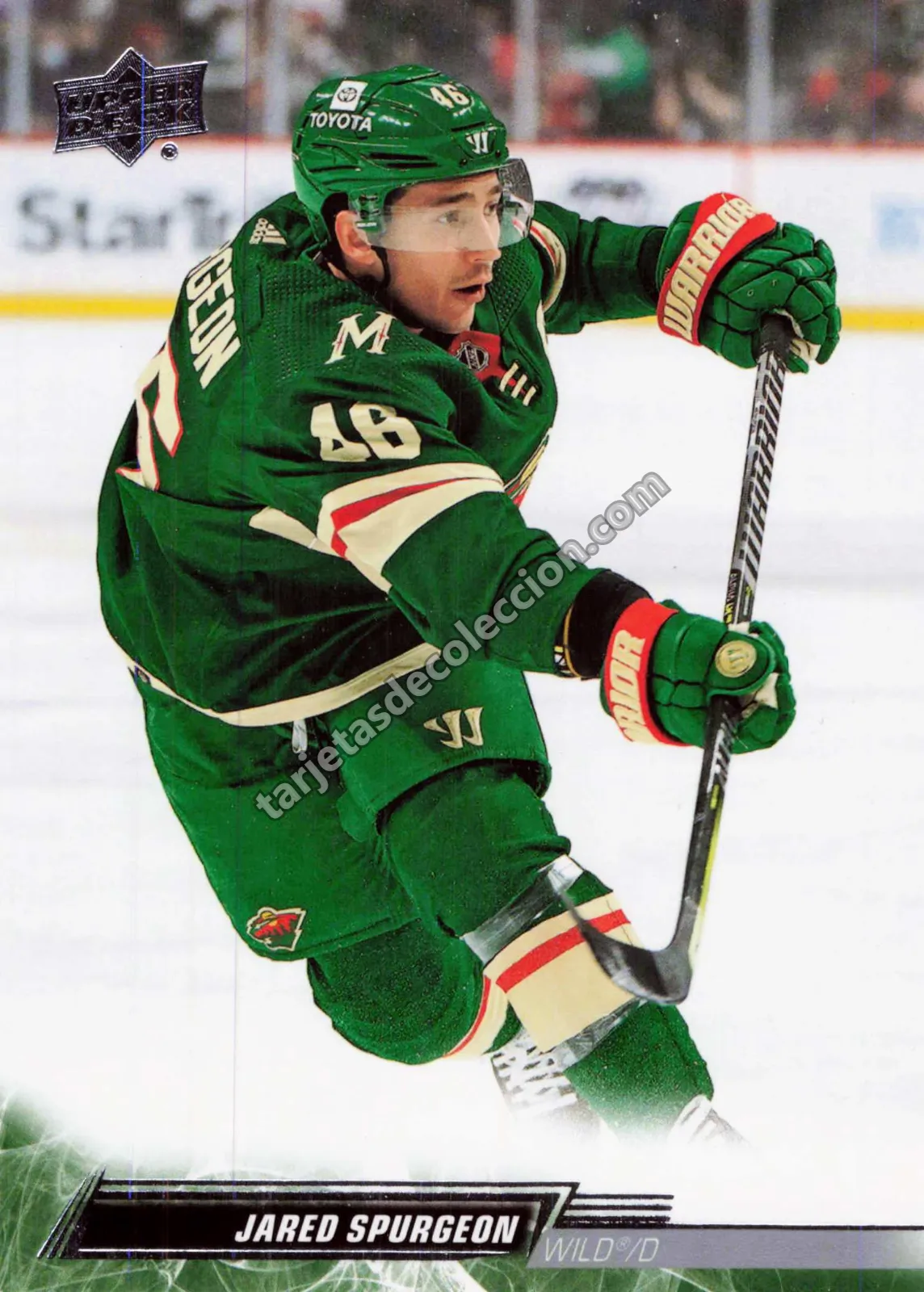 2022-23 Upper Deck Series 2 Jared Spurgeon #343 (Minnesota Wild)