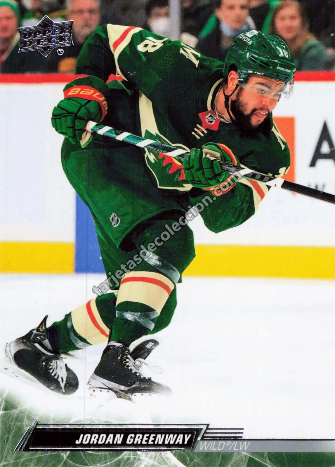 2022-23 Upper Deck Series 2 Jordan Greenway #340 (Minnesota Wild)