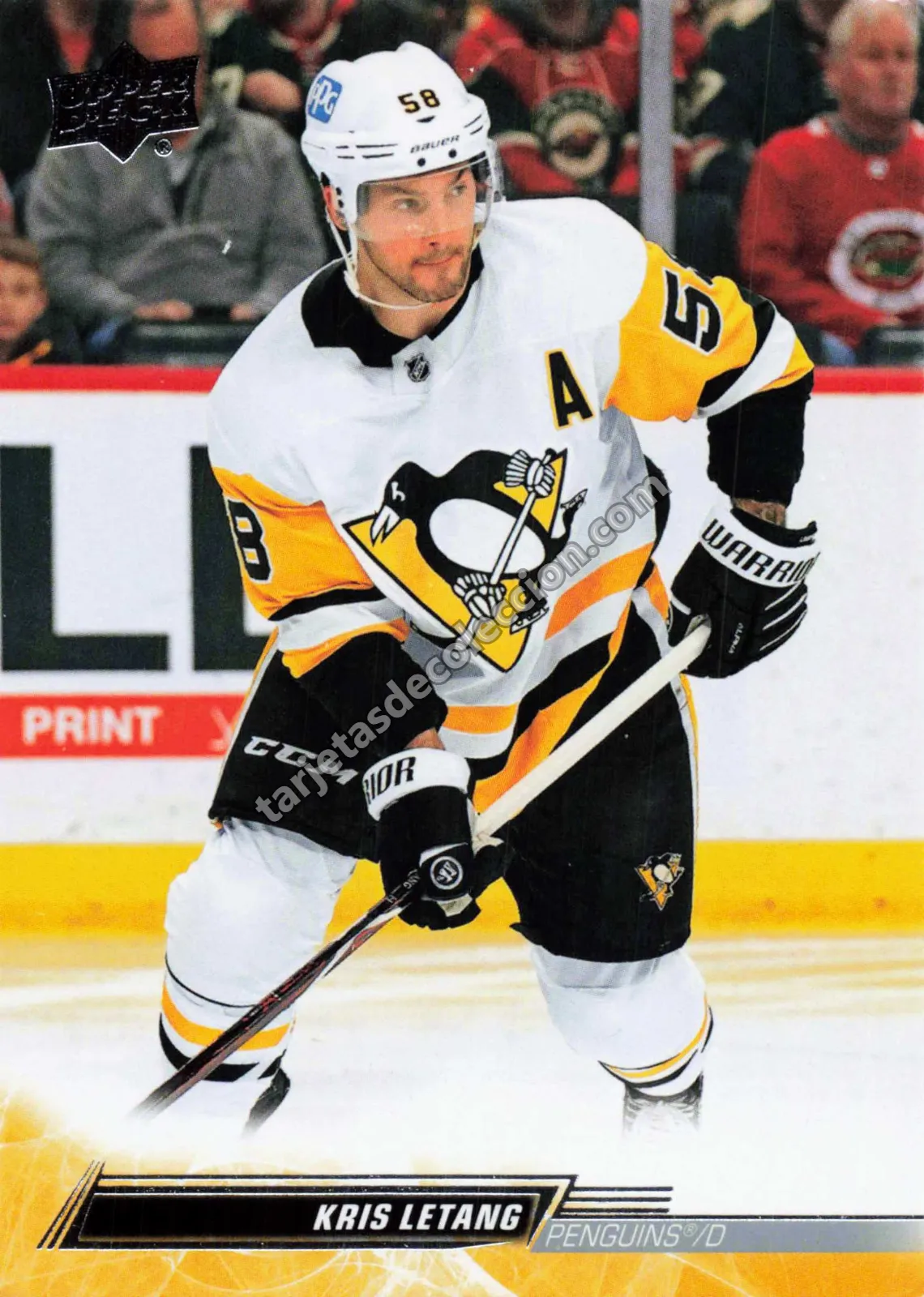 2022-23 Upper Deck Series 2 Kris Letang #388 (Pittsburgh Penguins)