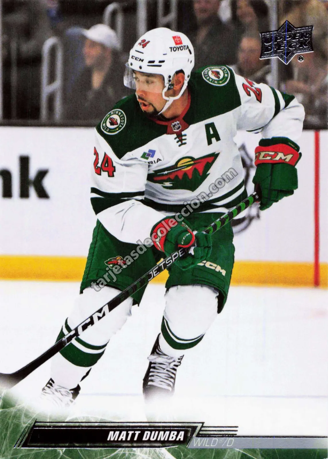 2022-23 Upper Deck Series 2 Matt Dumba #345 (Minnesota Wild)