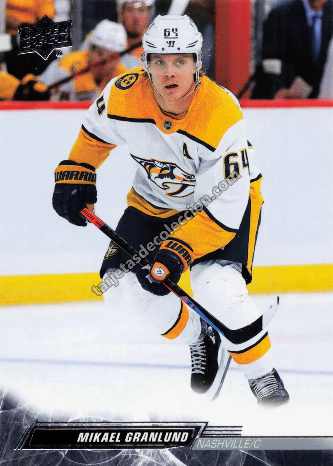 2022-23 Upper Deck Series 2 Mikael Granlund #350 (Nashville Predators)