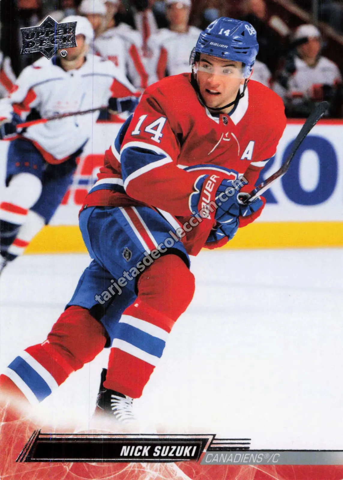 2022-23 Upper Deck Series 2 Nick Suzuki #344 (Montreal Canadiens)