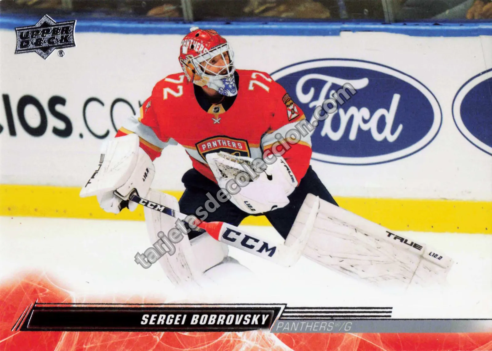 2022-23 Upper Deck Series 2 Sergei Bobrovsky #325 (Florida Panthers)