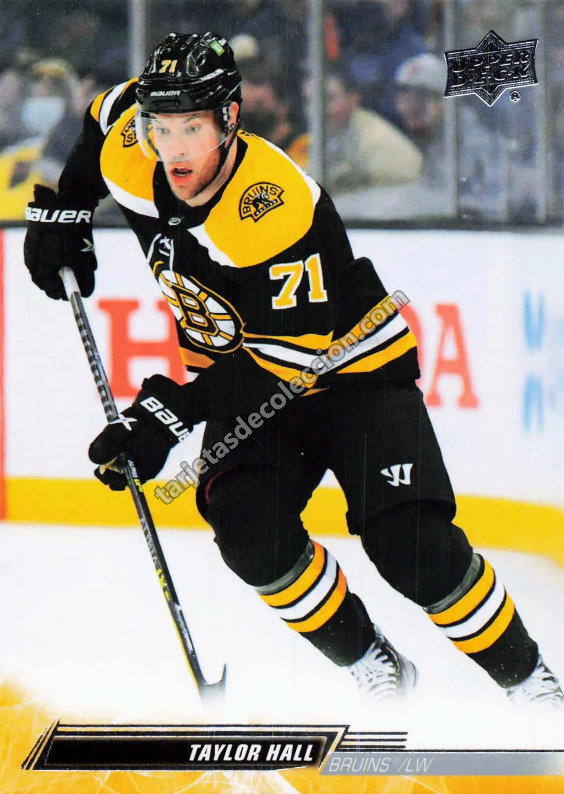 2022-23 Upper Deck Series 2 Taylor Hall #265 (Boston Bruins)