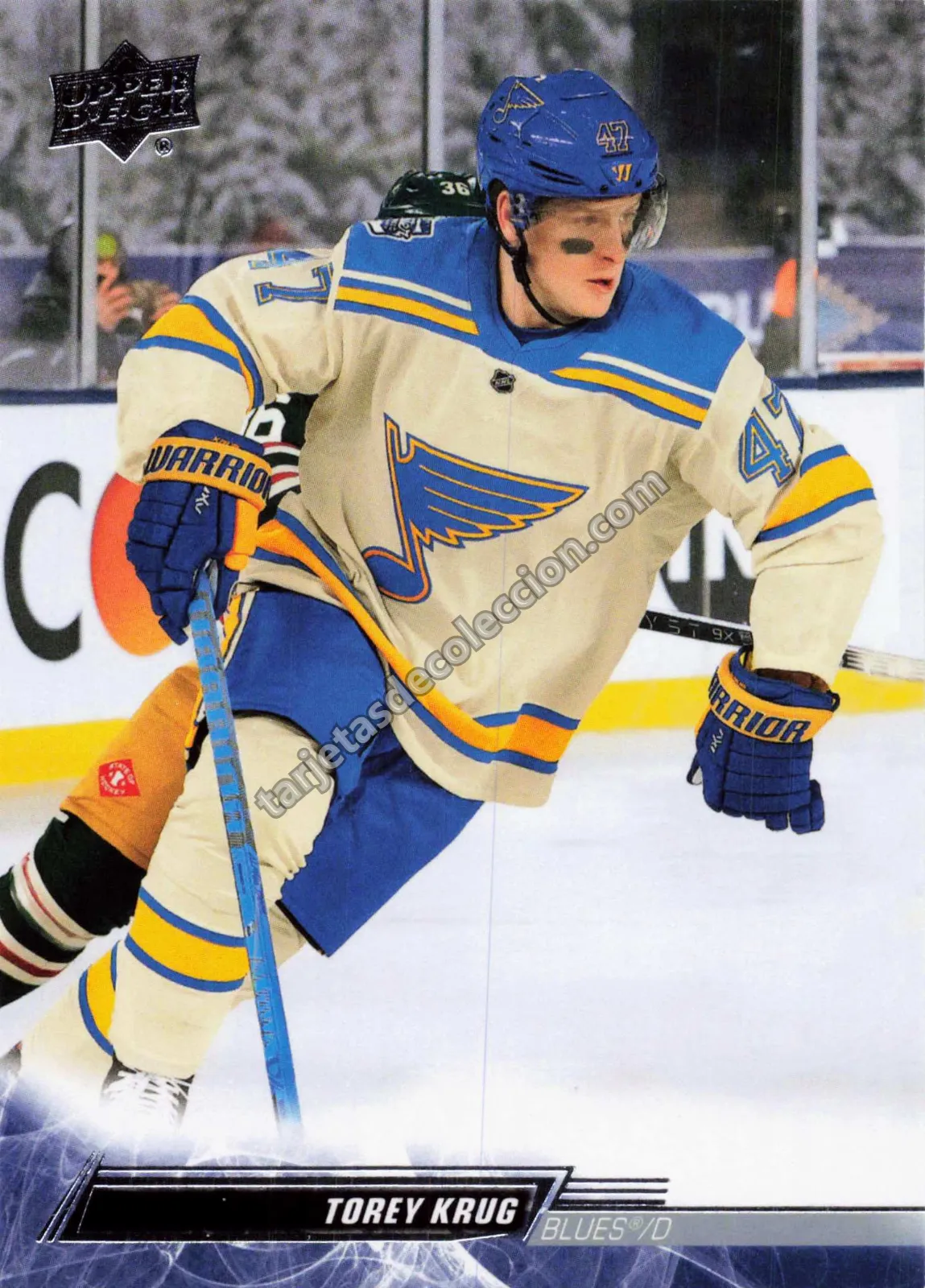 2022-23 Upper Deck Series 2 Torey Krug #406 (St. Louis Blues)