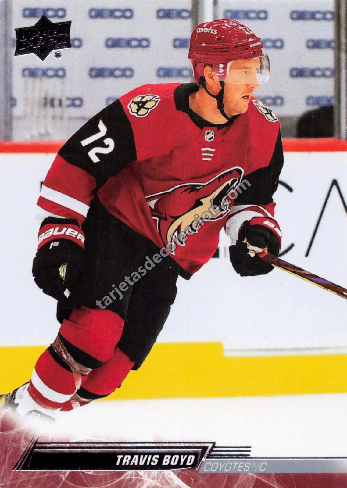 2022-23 Upper Deck Series 2 Travis Boyd #260 (Arizona Coyotes)