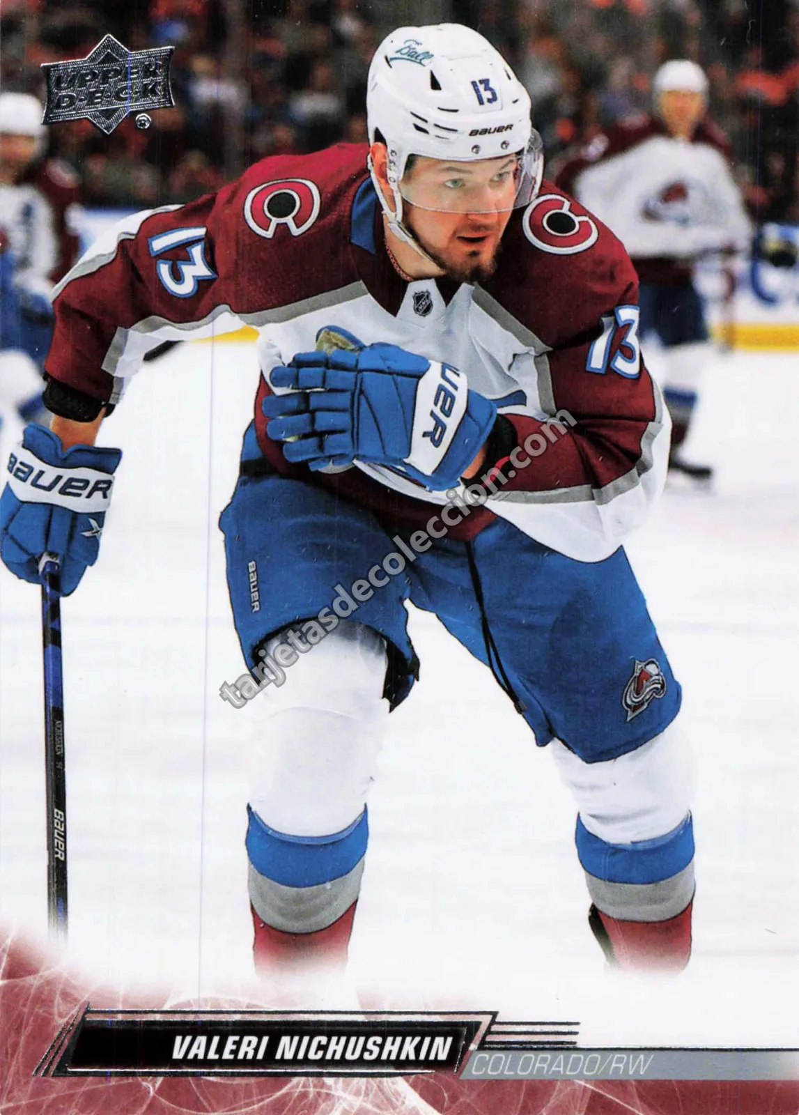2022-23 Upper Deck Series 2 Valeri Nichushkin #301 (Colorado Avalanche)