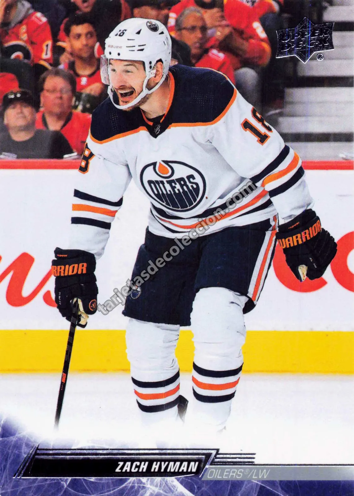 2022-23 Upper Deck Series 2 Zach Hyman #320 (Edmonton Oilers)