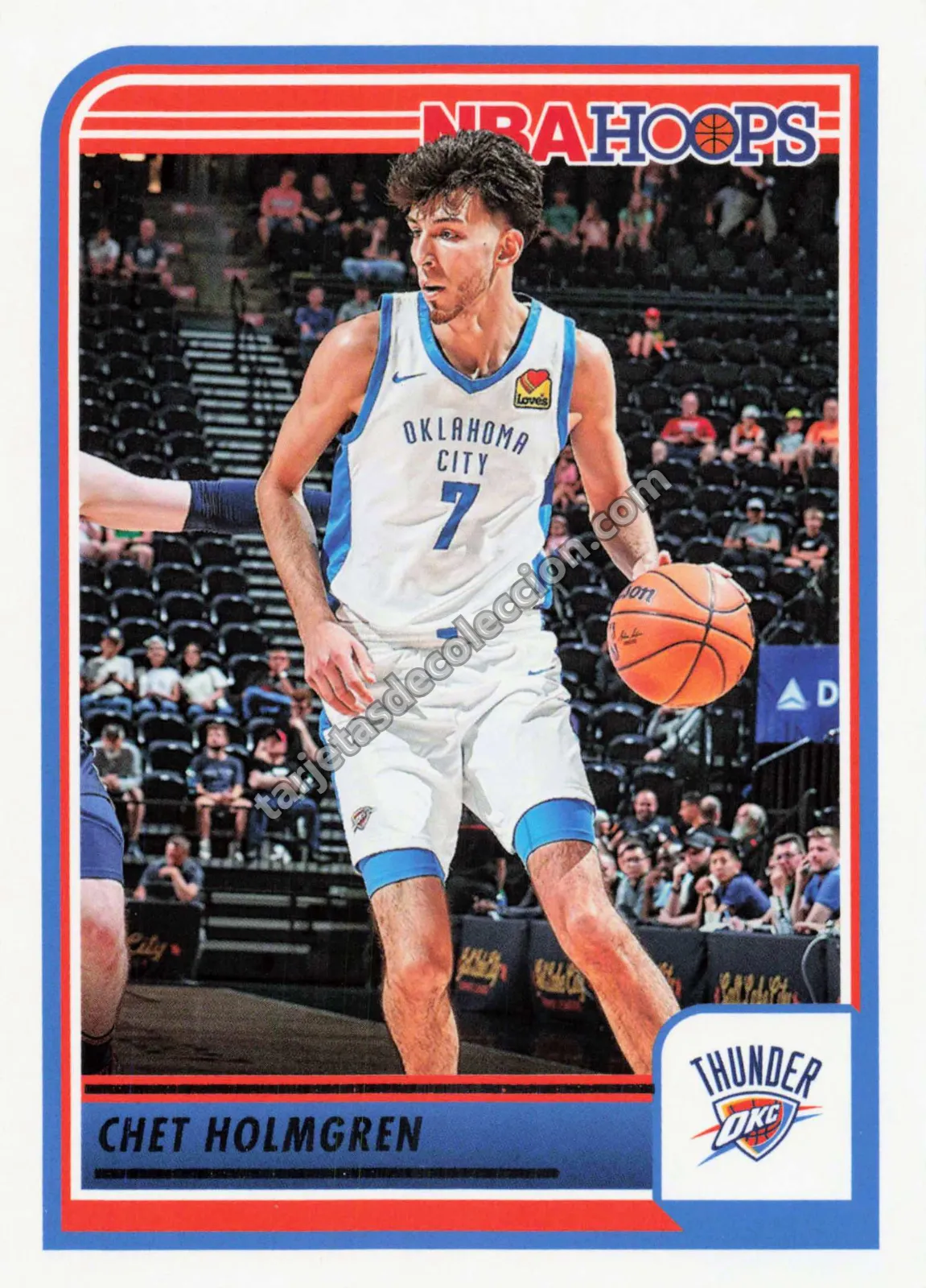 2023-24 Panini Hoops Chet Holmgren #24 (Oklahoma City Thunder)