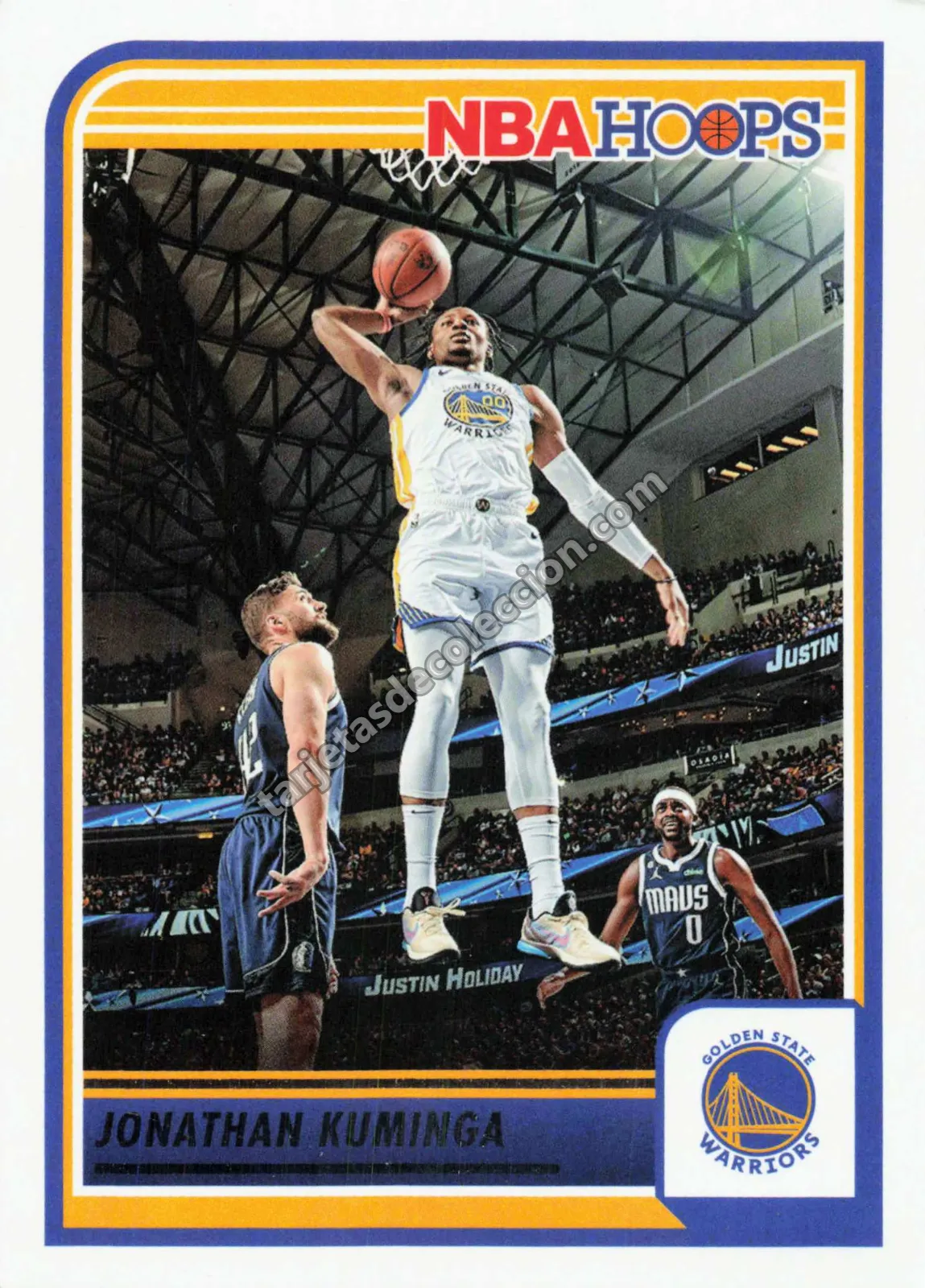 2023-24 Panini Hoops Jonathan Kuminga #8 (Golden State Warriors)